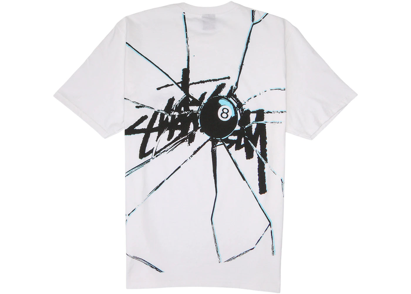 Stussy Shattered Tee White