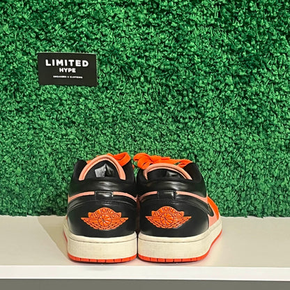 Jordan 1 Low Orange Black (Women's) (USED)