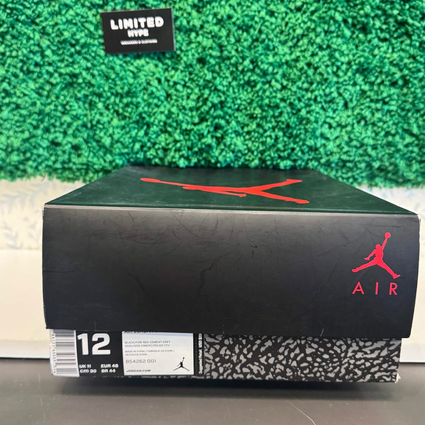 Jordan 3 Retro Black Cement (2018) (USED)