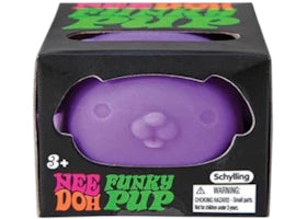 NeeDoh Funky Pup Squishy Fidget Toy Purple
