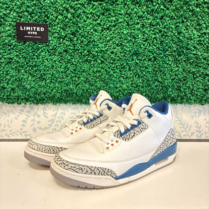 Jordan 3 Retro Wizards (USED, NO BOX)