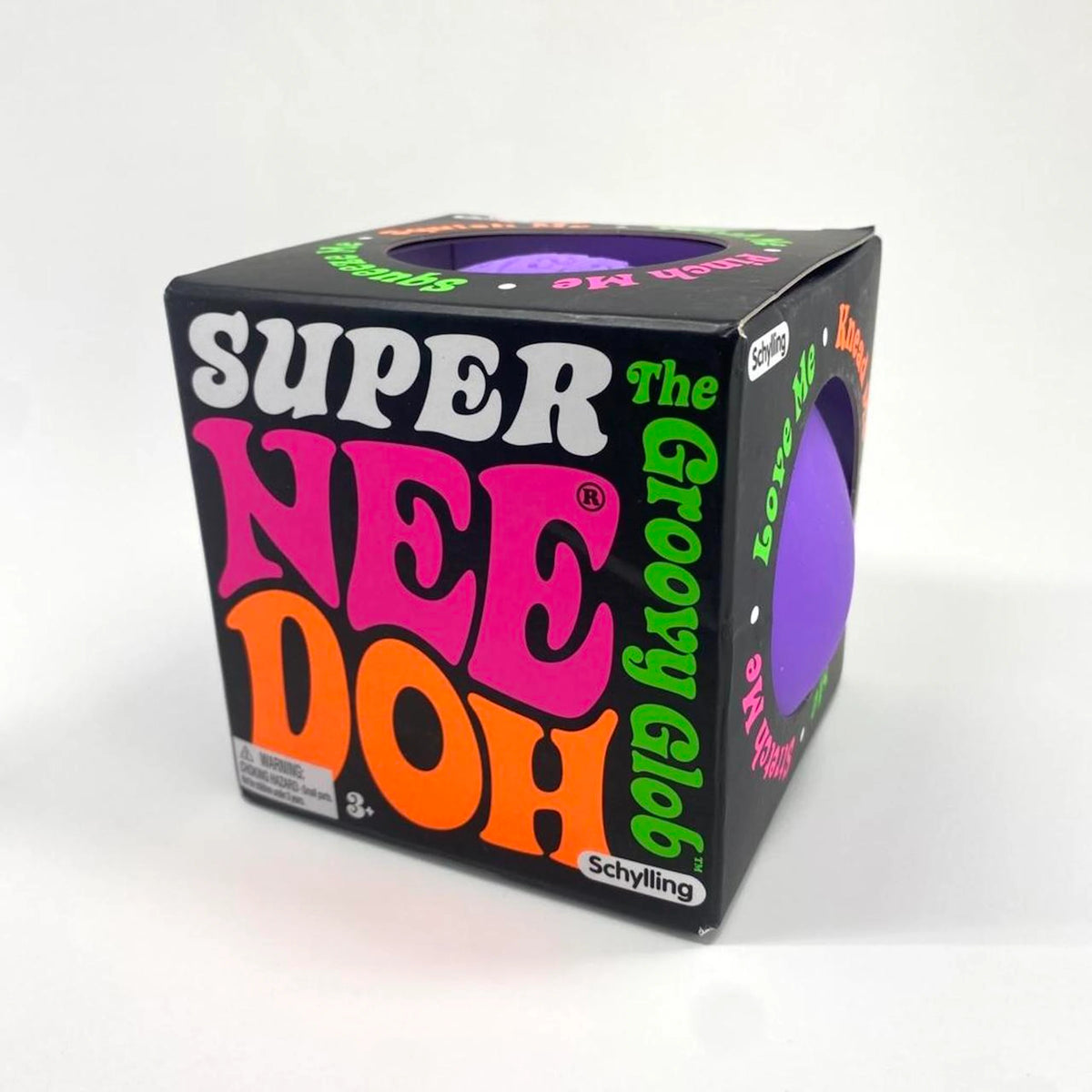 NeeDoh Super Groovy Glob Squishy Fidget Toy Purple