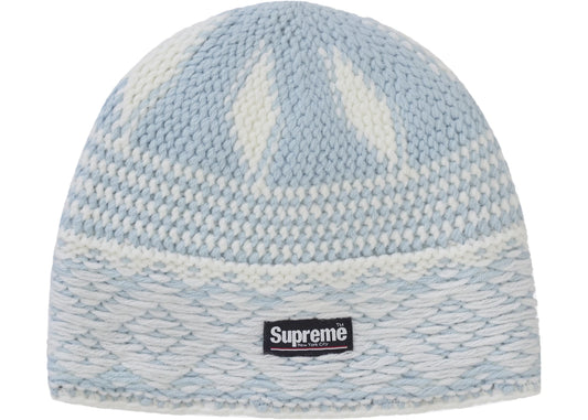 Supreme Diamond Beanie (FW25) Light Blue