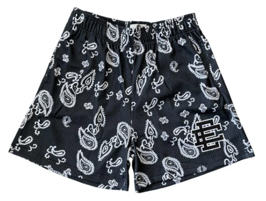 Eric Emanuel EE Basic Short Black Paisley