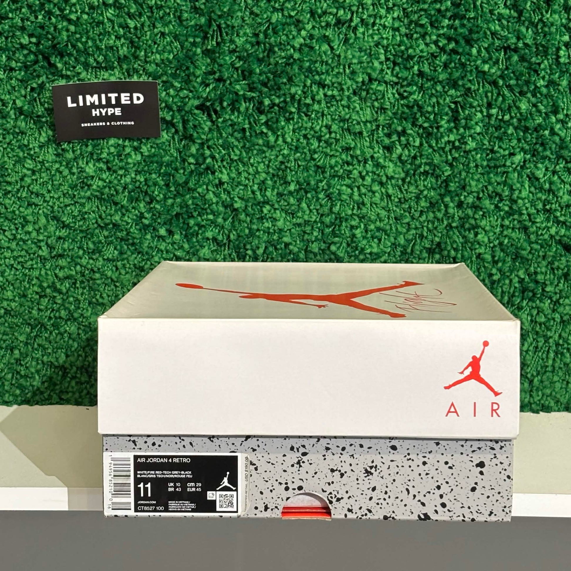Jordan 4 Retro White Oreo (2021) (USED)