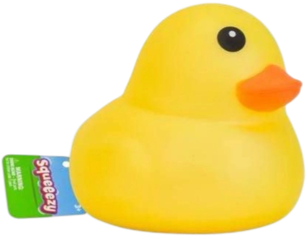Sunny Days Entertainment Jumbo Squeezy Ducks Sensory Fidget Toy Yellow