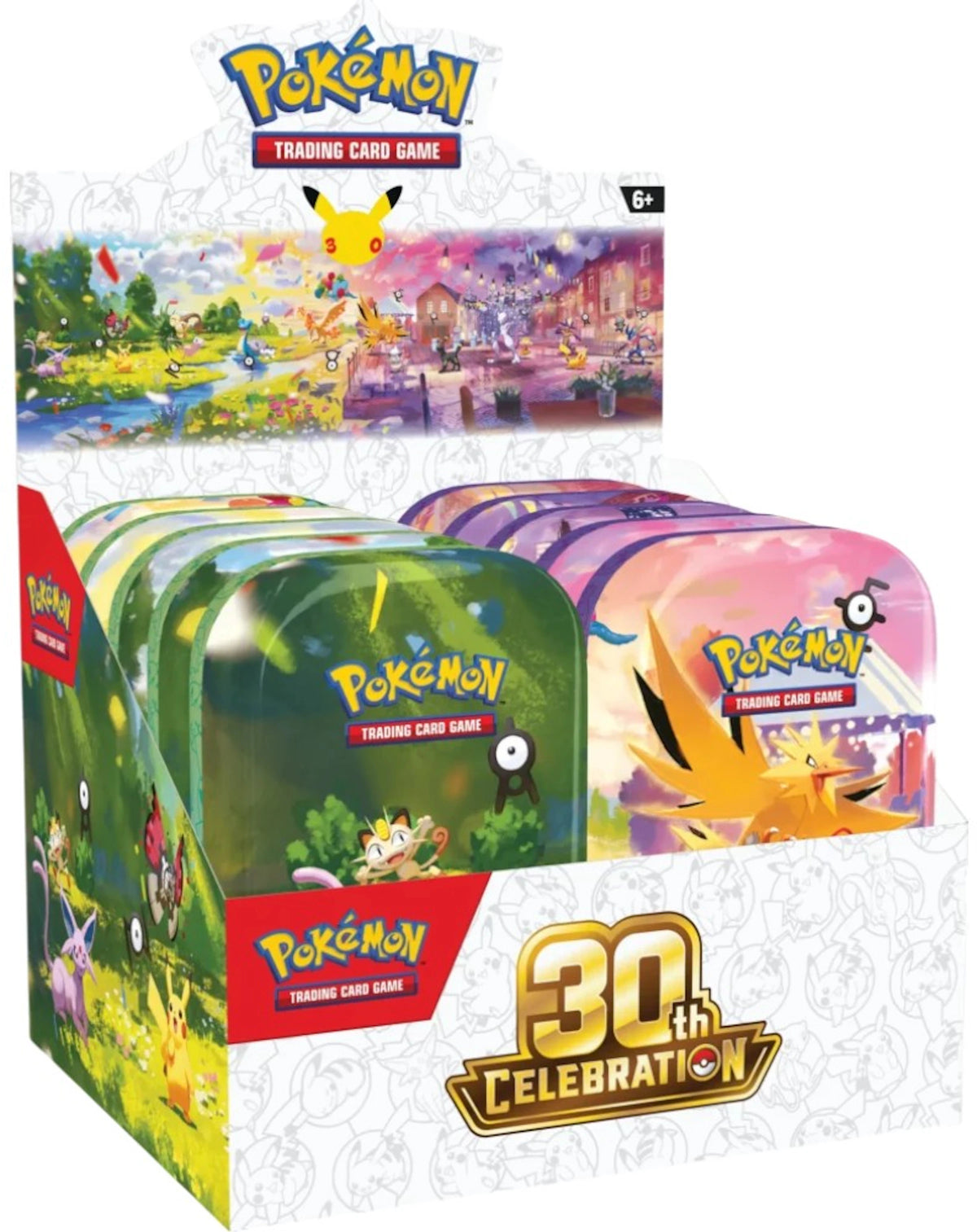 2026 Pokémon Mega Evolution 30th Celebration Mini Tin (1 Single Tin)