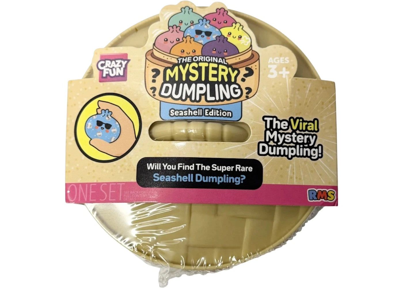 Squishy Bun The Original Mystery Dumpling-Seashell Edition Blind Box