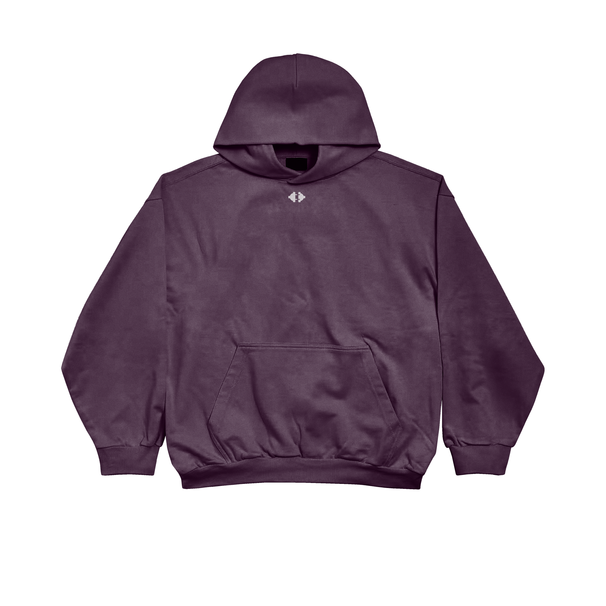 Opal Supply Cursive Logo Hoodie Plum