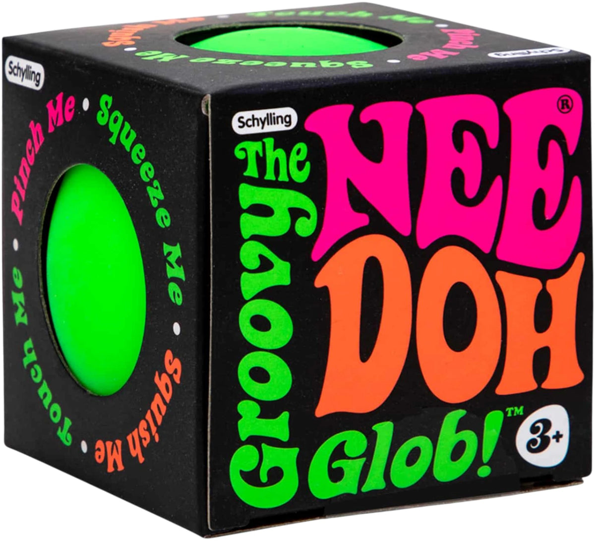 NeeDoh The Groovy Glob! Squishy Fidget Toy Green