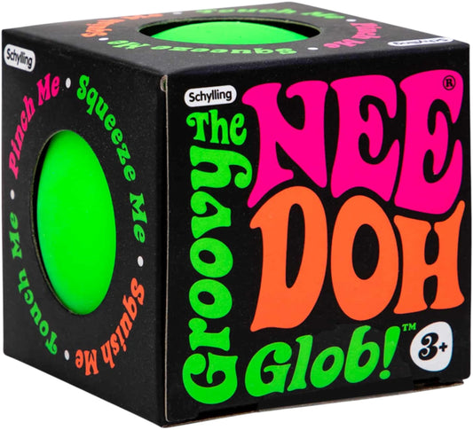 NeeDoh The Groovy Glob! Squishy Fidget Toy Green