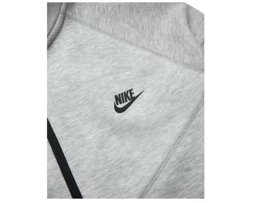 Nike Sportswear Tech Fleece Windrunner Full-Zip Hoodie Dark Grey Heather/Black
