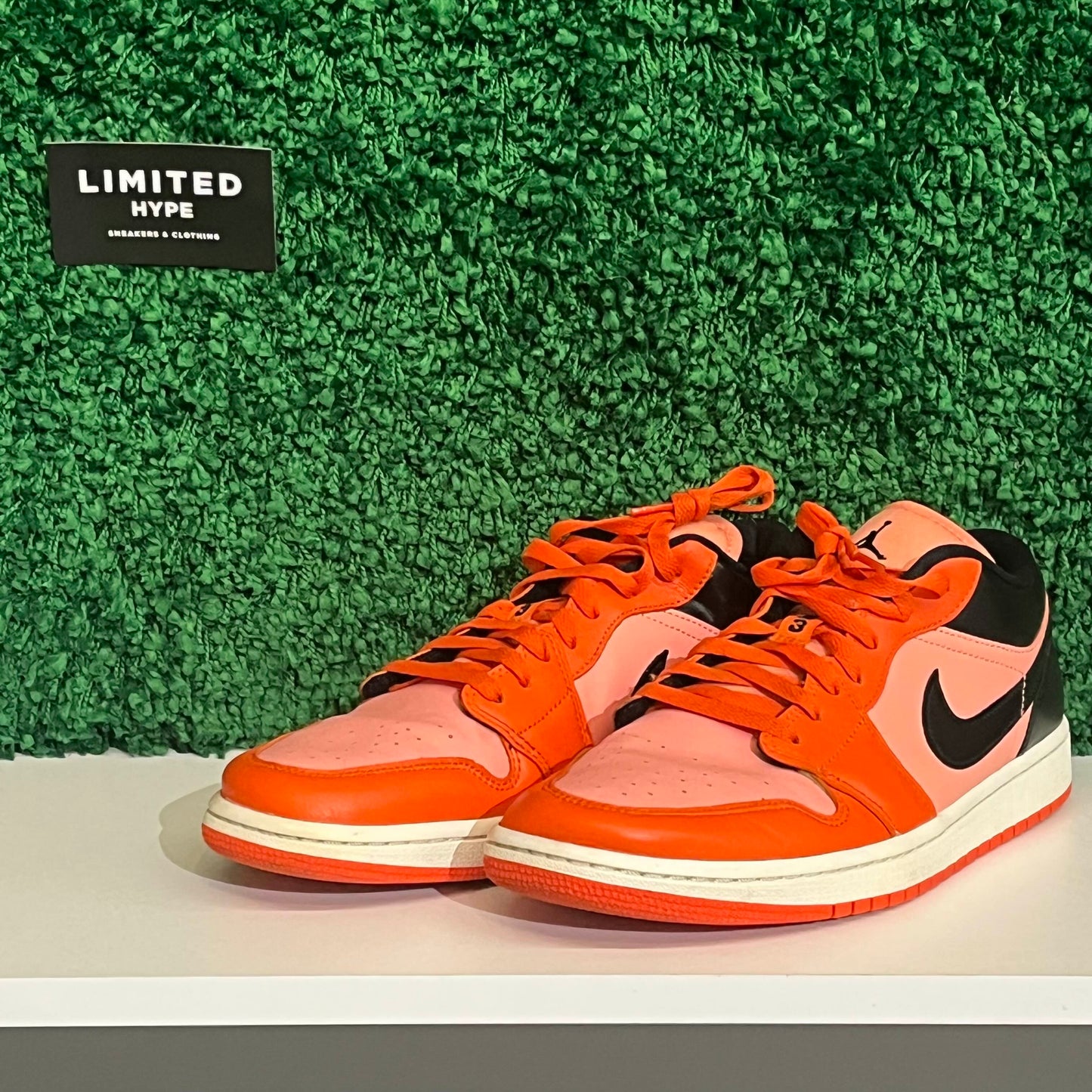 Jordan 1 Low Orange Black (Women's) (USED)