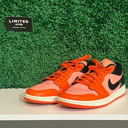 Jordan 1 Low Orange Black (Women's) (USED)