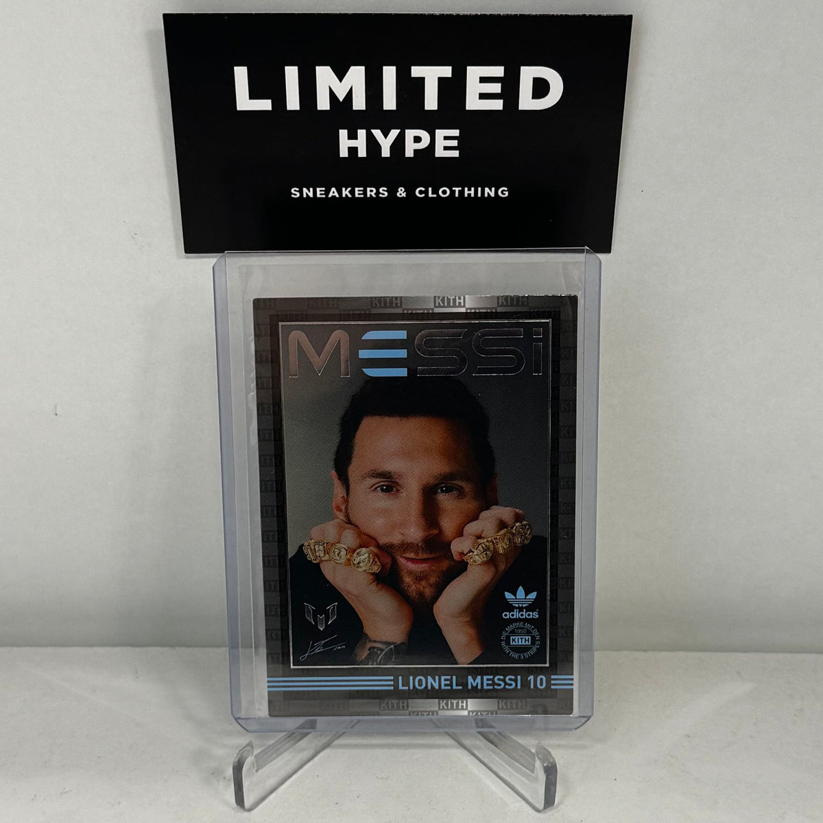 2026 Lionel Messi Rings Kith x Adidas WC Ungraded
