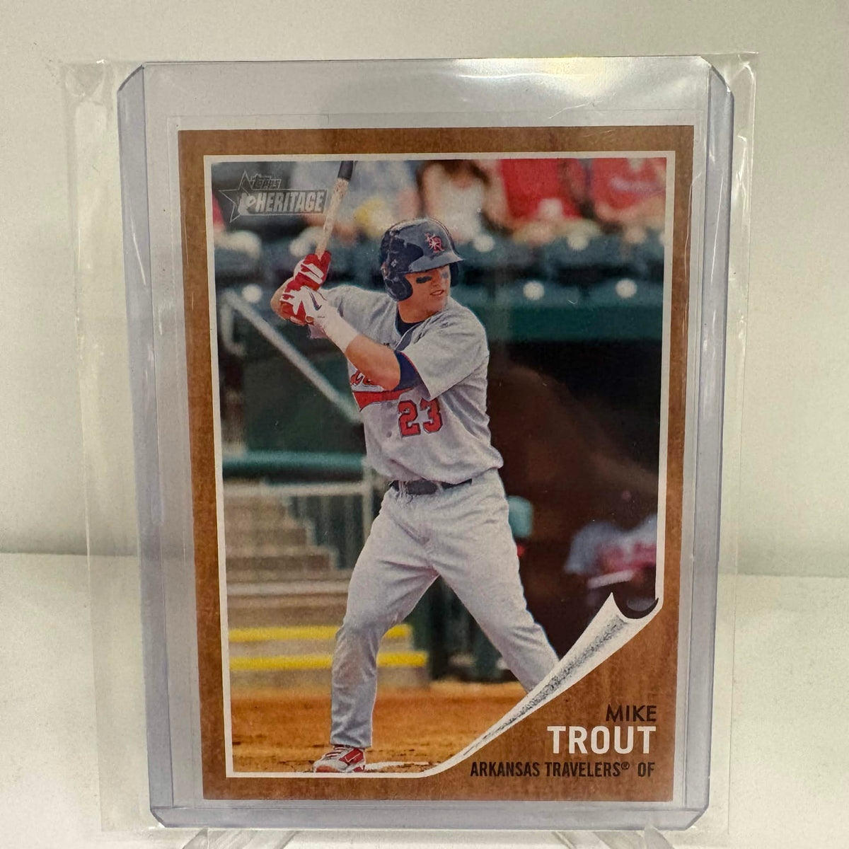 2011 Topps Heritage Minor League Edition Mike Trout #44