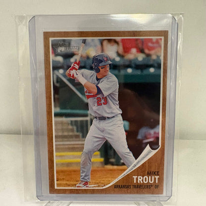 2011 Topps Heritage Minor League Edition Mike Trout #44