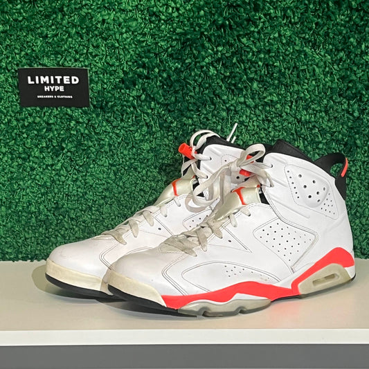 Jordan 6 Retro Infrared White (2014) (USED)