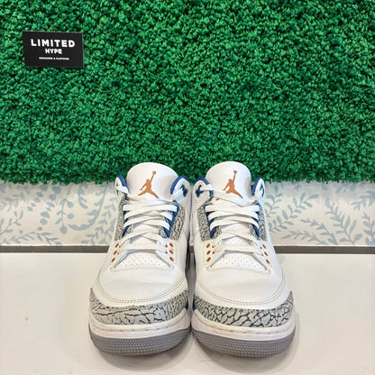 Jordan 3 Retro Wizards (USED, NO BOX)
