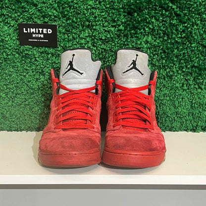 Jordan 5 Retro Red Suede