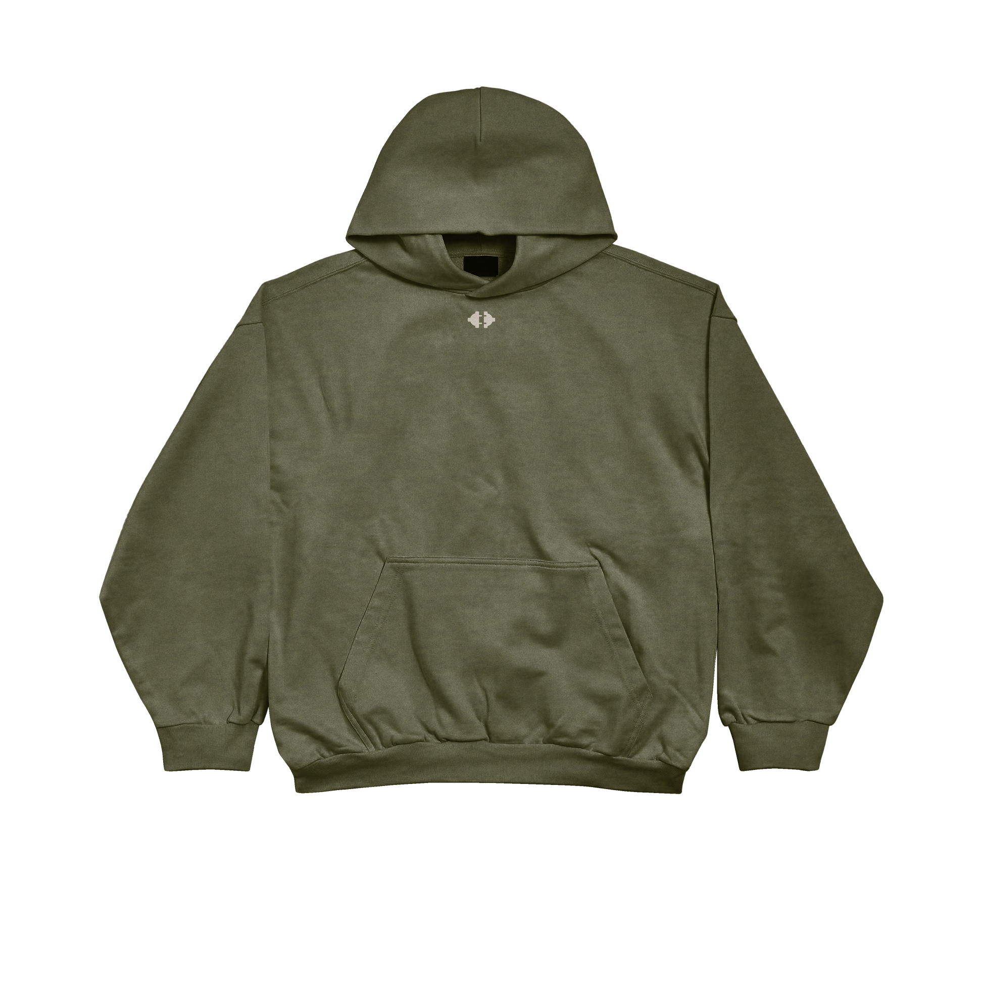 Opal Supply Cursive Logo Hoodie Olive