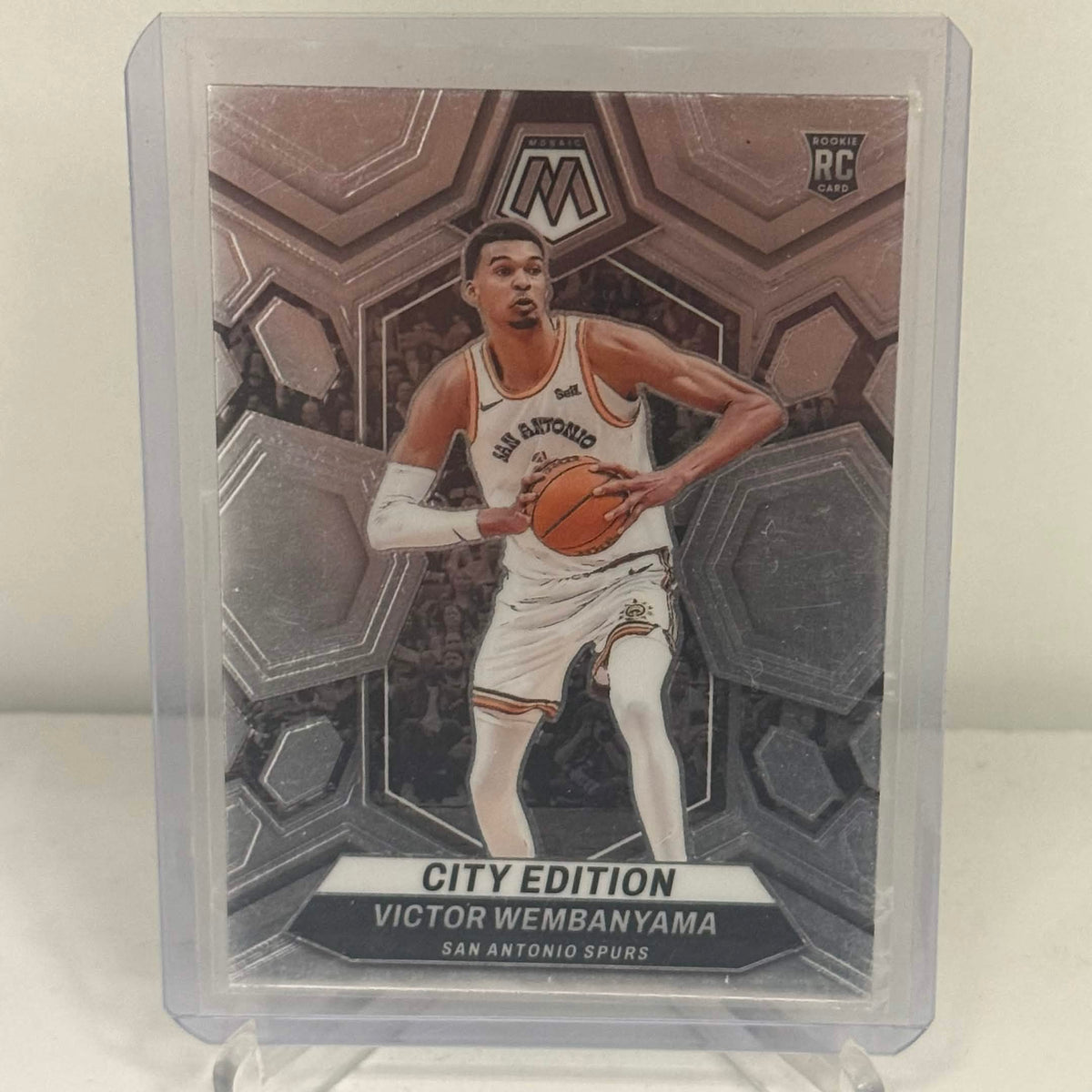 2023-2024 Panini Mosaic #282 City Edition Victor Wembanyamac