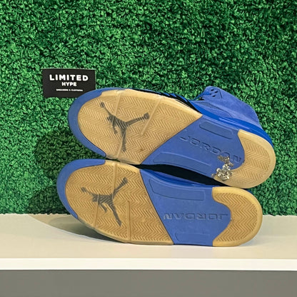 Jordan 5 Retro Blue Suede (USED) (NO BOX)