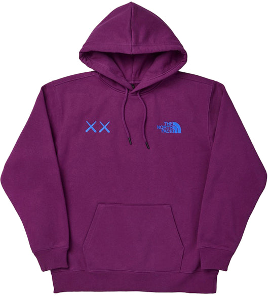KAWS x The North Face Popover Hoodie Pamplona Purple