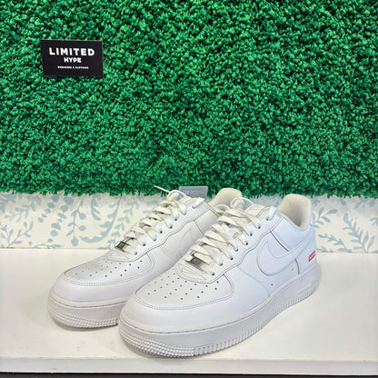 Nike Air Force 1 Low Supreme White (USED, OG ALL)