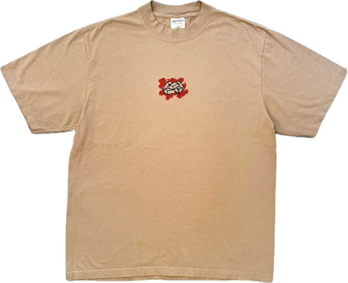 BRIX Oatmeal Spraypaint Tee