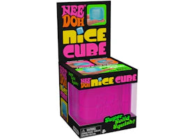 NeeDoh Nice Cube Squishy Fidget Toy Pink