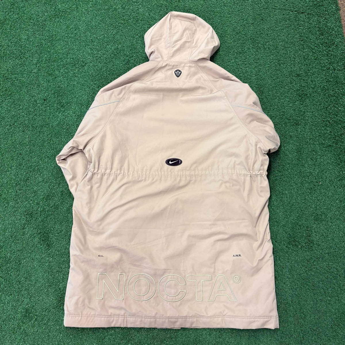 Nike x NOCTA NRG Sideline Jacket Khaki (USED, SMALL STAIN)