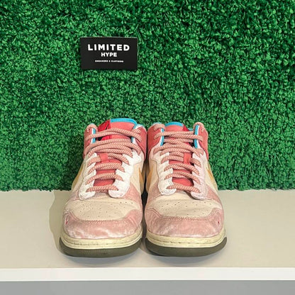 Nike Dunk Mid Social Status Free Lunch Strawberry Milk