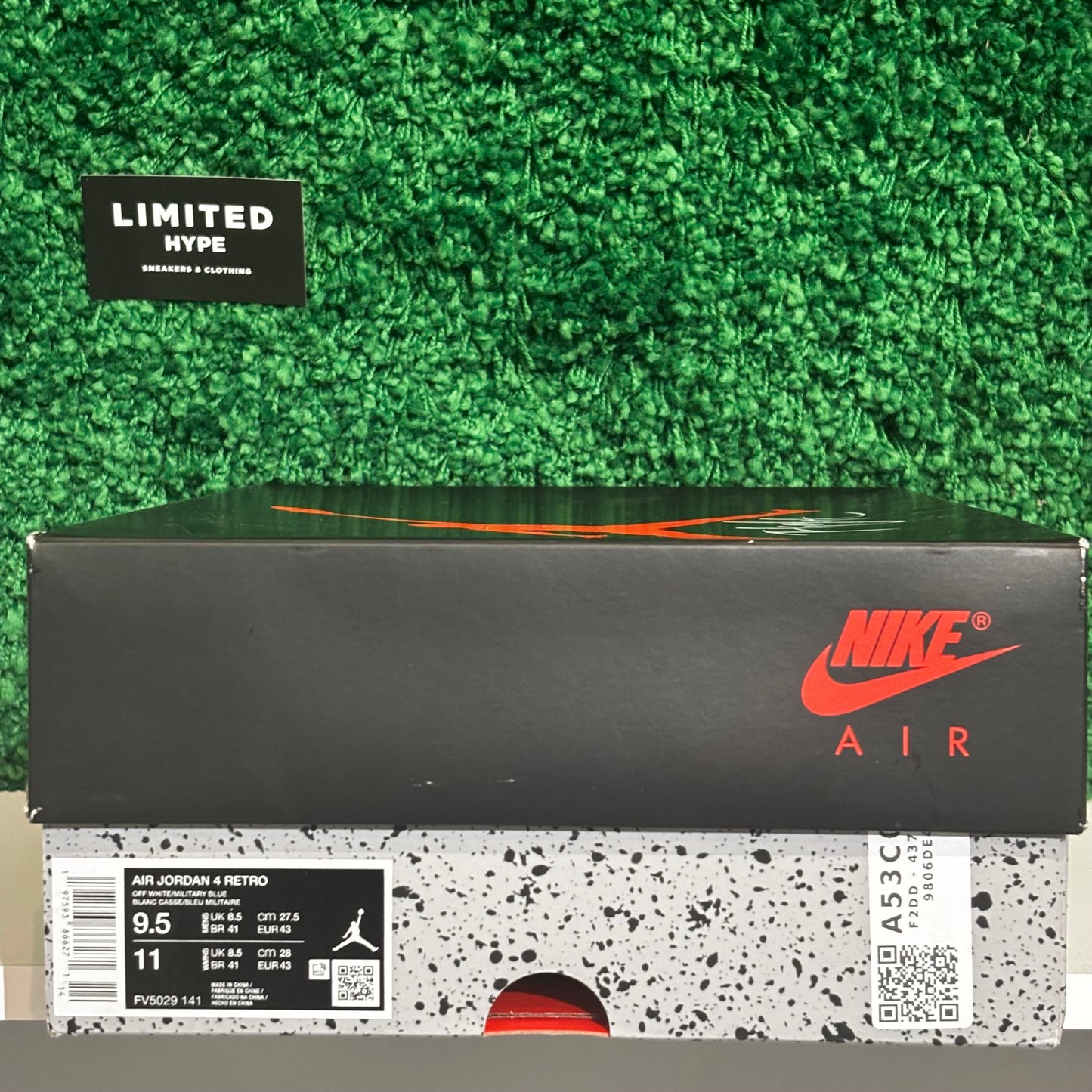 Jordan 4 Retro Military Blue (USED)