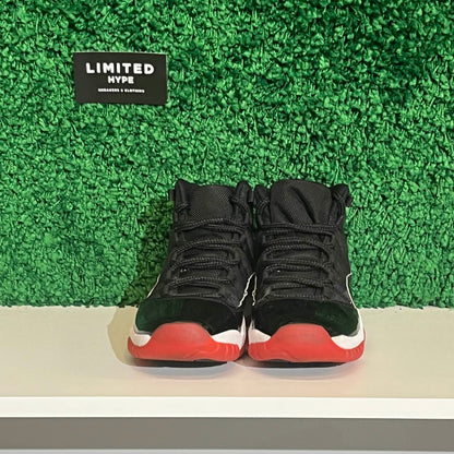 Jordan 11 Retro Playoffs Bred (2019) (GS) (USED NO BOX)