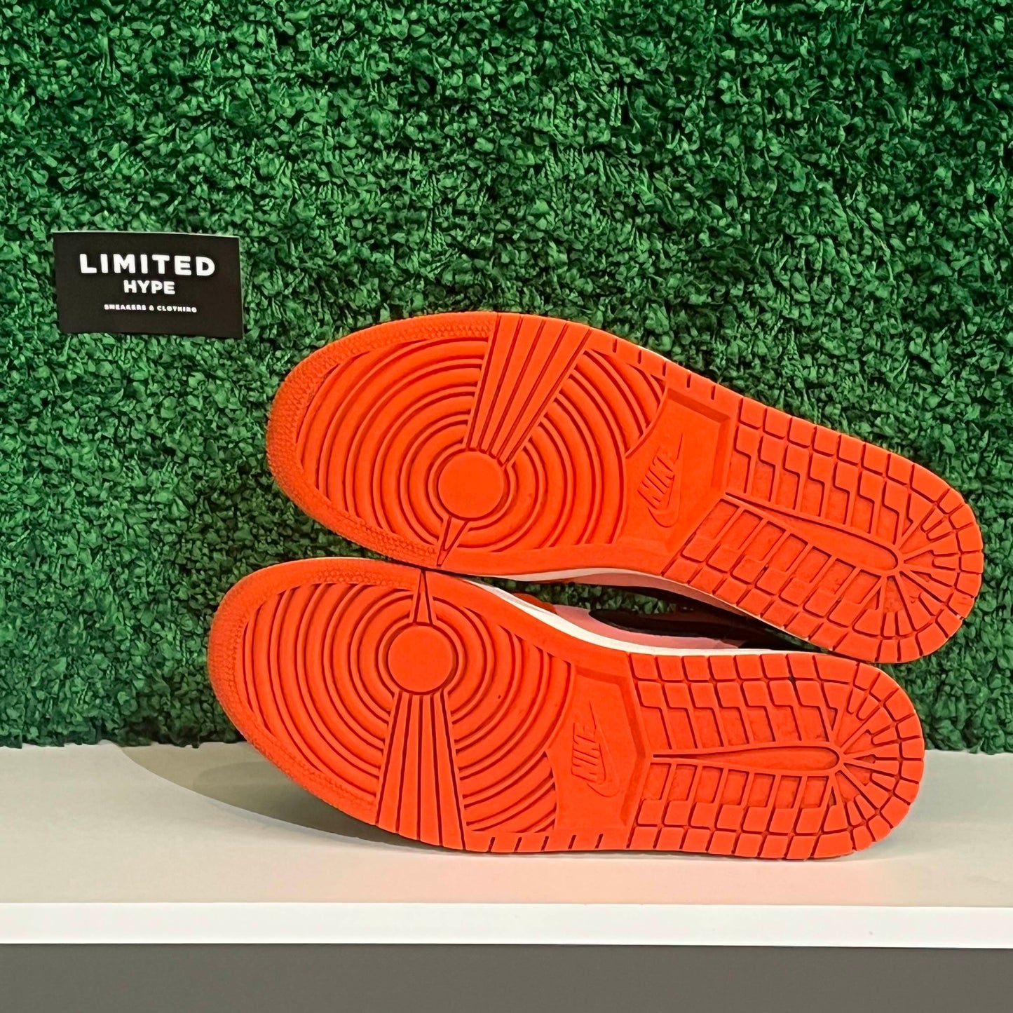 Jordan 1 Low Orange Black (Women's) (USED)