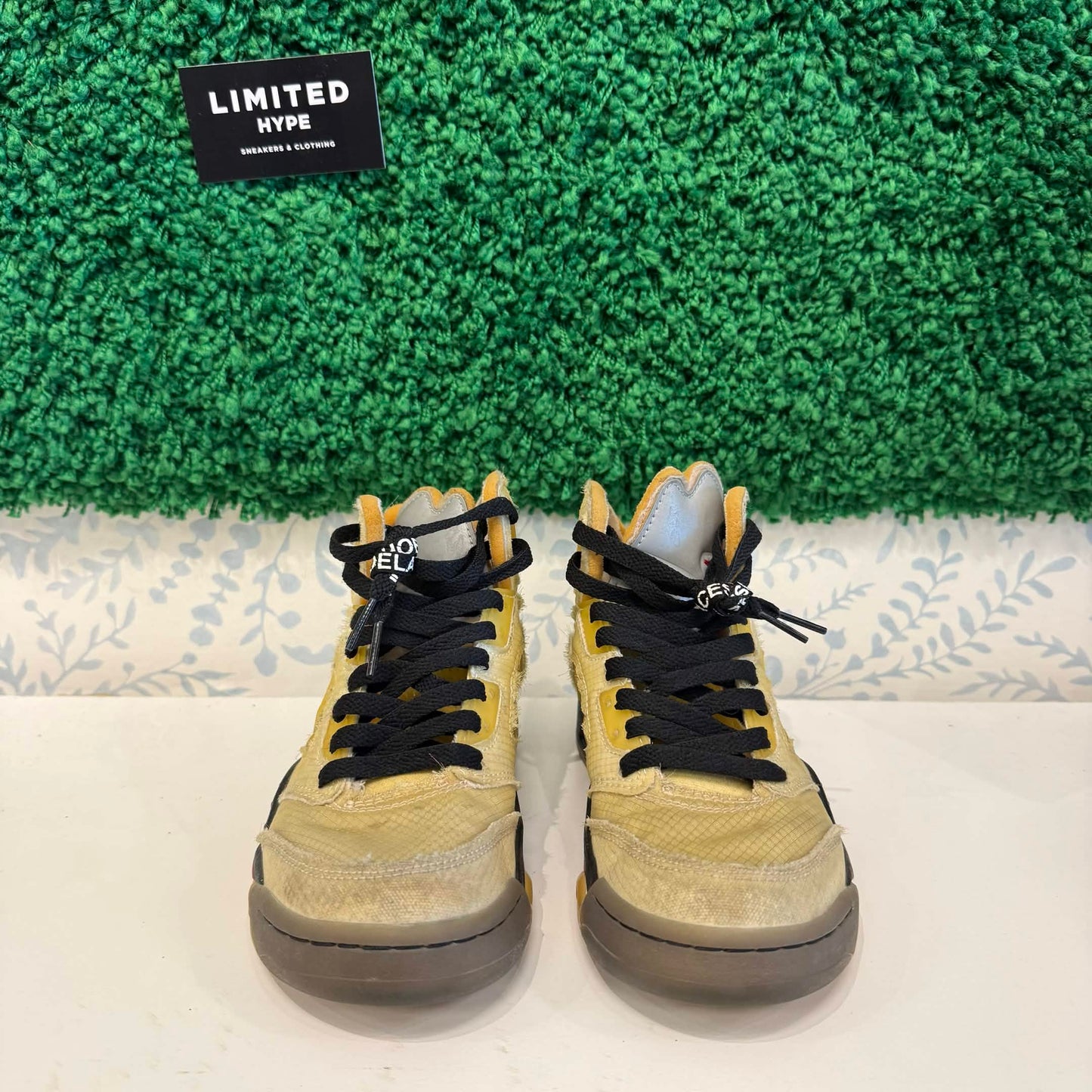 Jordan 5 Retro Off-White Sail (USED) (REP BOX)