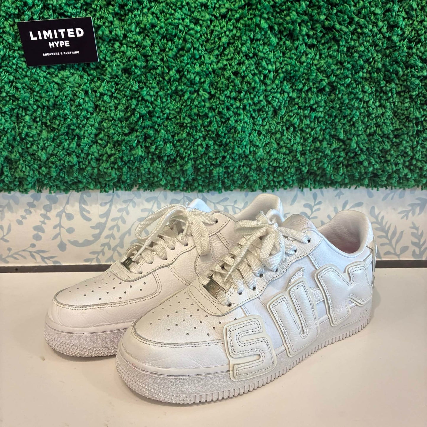 Nike Air Force 1 Low Cactus Plant Flea Market White (2024) (USED, NO BOX)