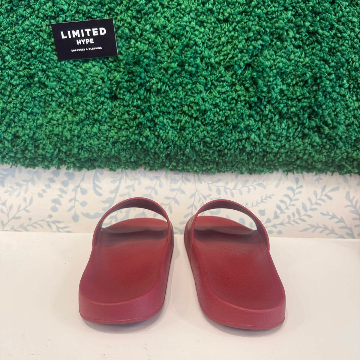 Salvatore Ferragamo Red Designer Slides (USED)