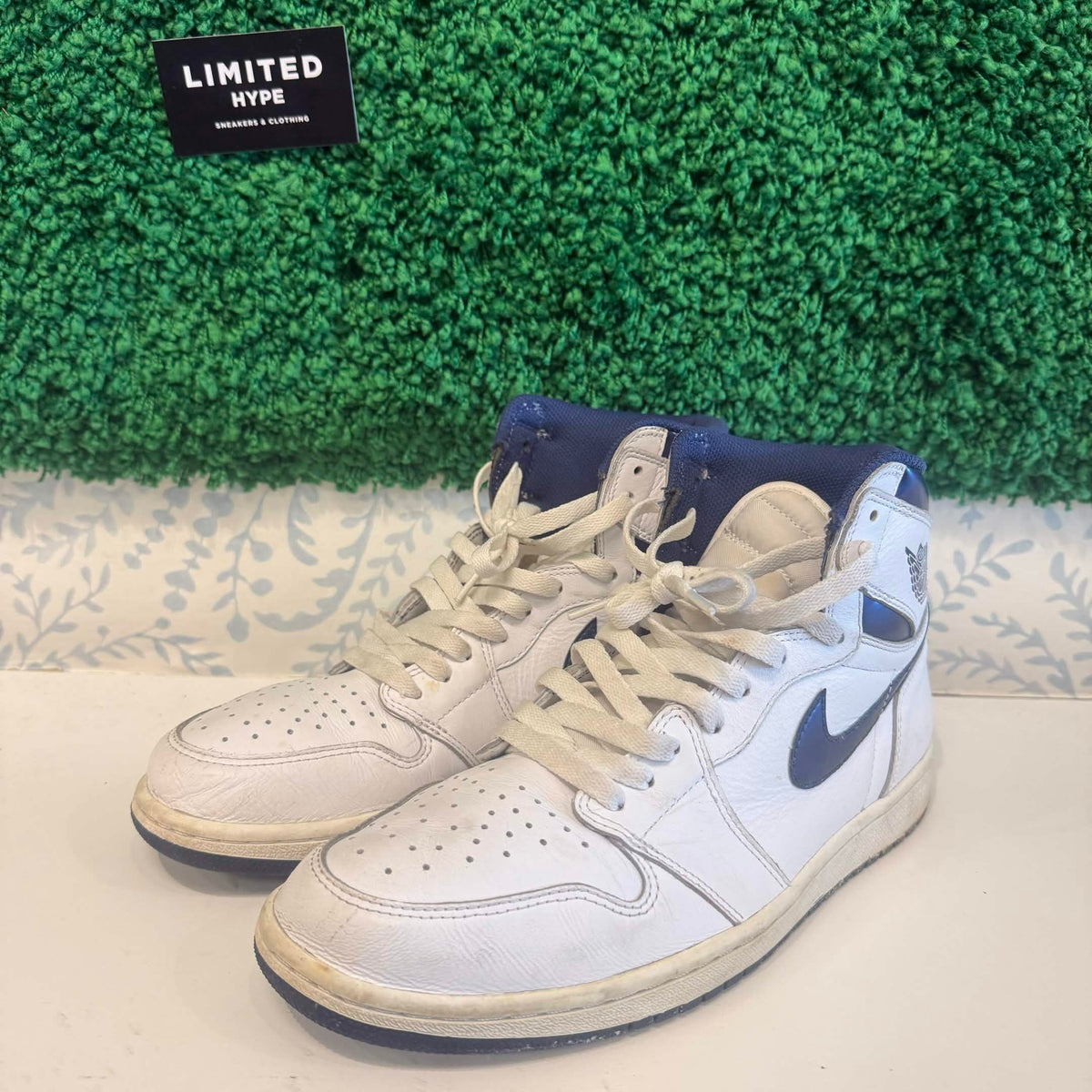 Jordan 1 Retro Metallic Navy (2016) (USED, NO BOX)