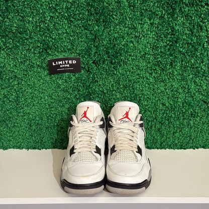 Jordan 4 Retro White Cement (2025) (USED)