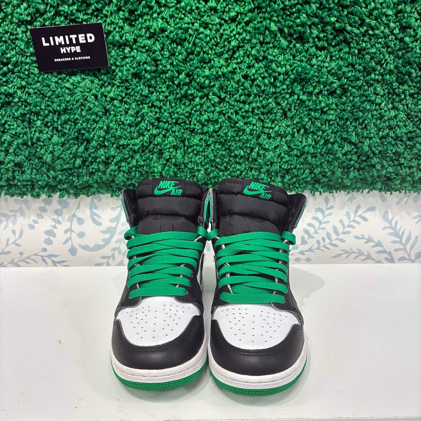 Jordan 1 Retro High OG Lucky Green (GS) (USED)