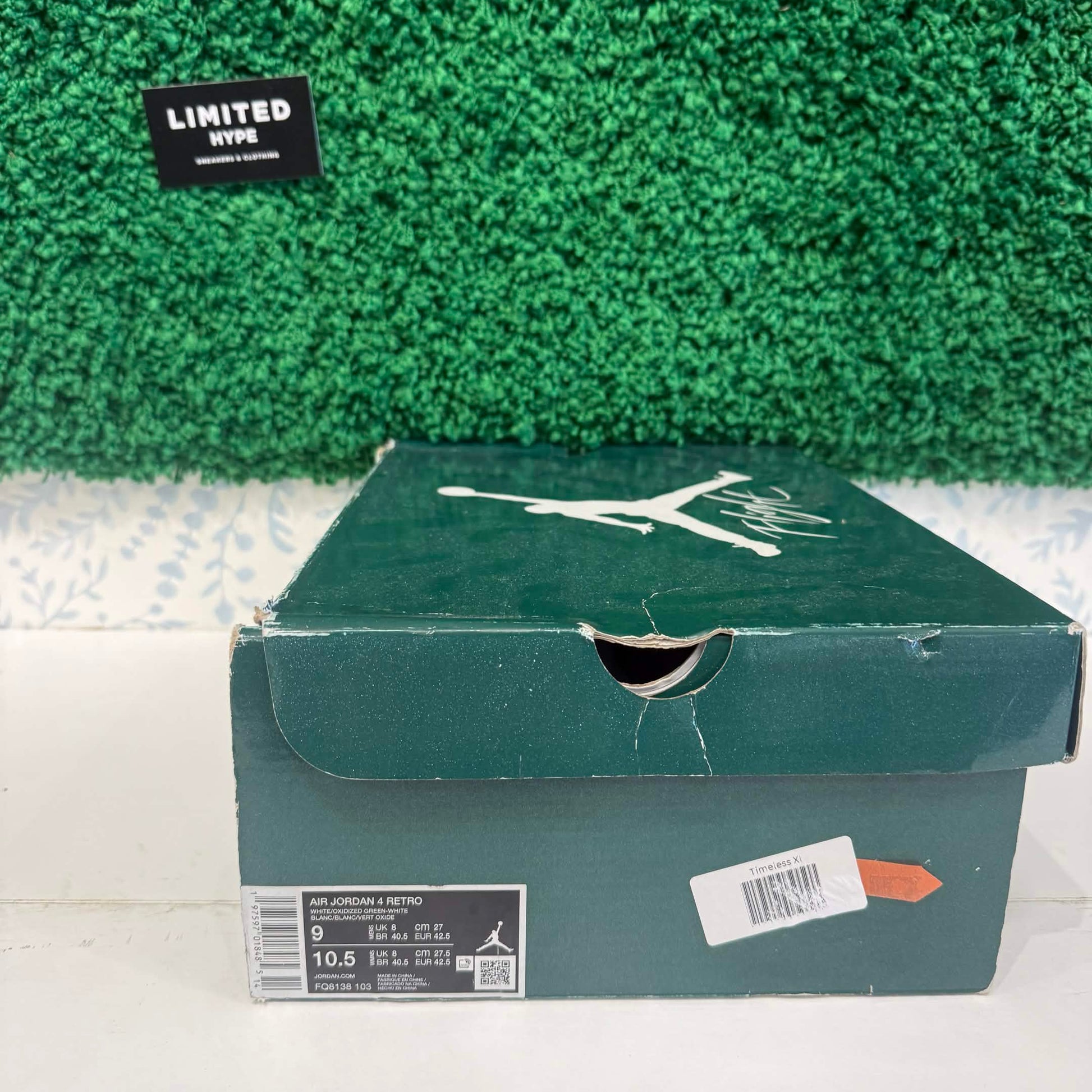 Jordan 4 Retro Oxidized Green (USED)
