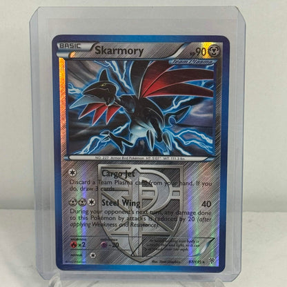 Pokemon 2012 Skarmory Team Plasma Reverse Holo Rare 87/135