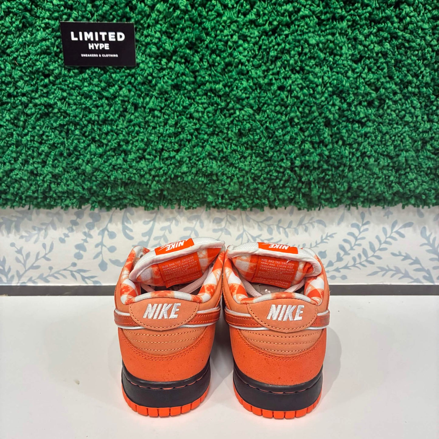 Nike SB Dunk Low Concepts Orange Lobster (Worn Once)