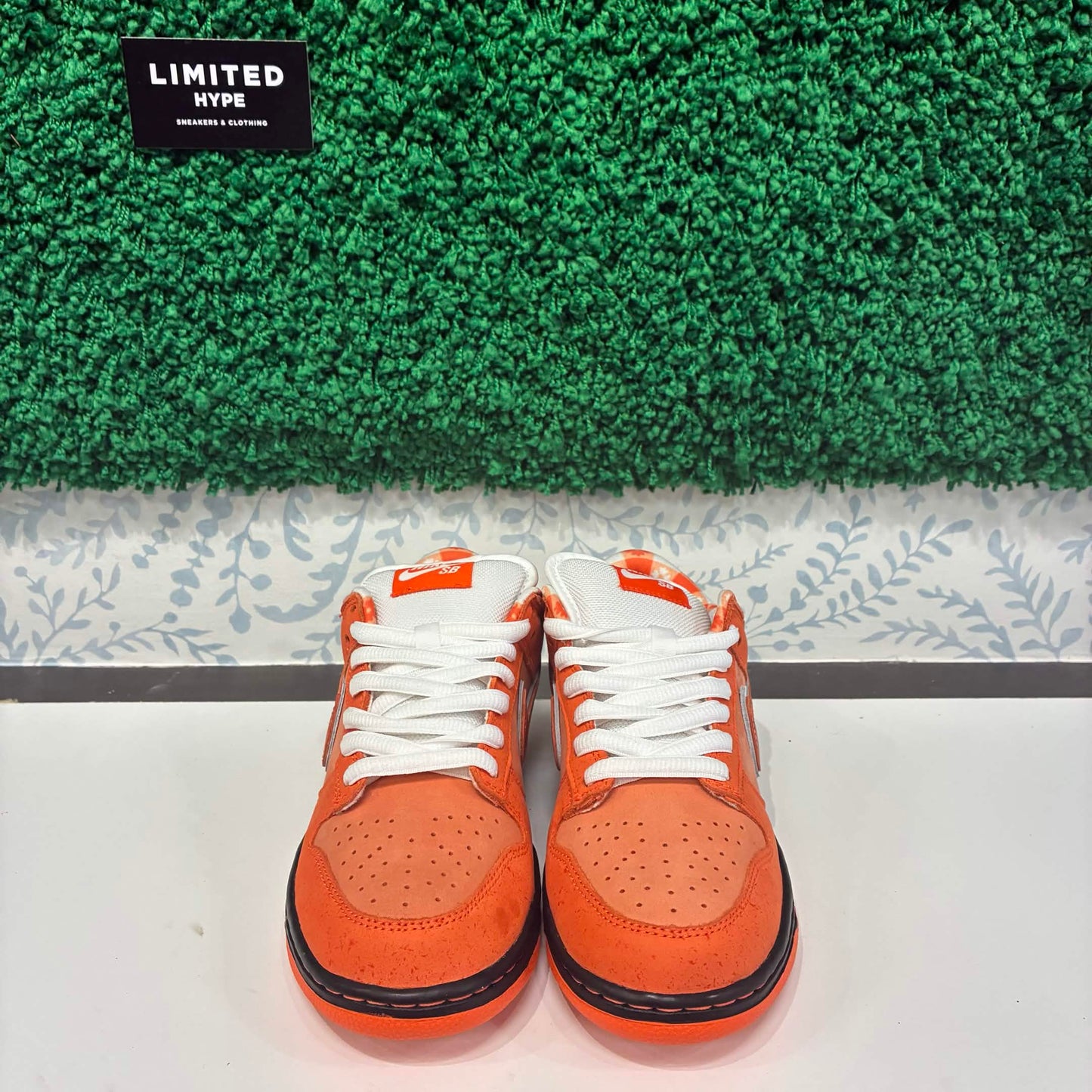 Nike SB Dunk Low Concepts Orange Lobster (Worn Once)