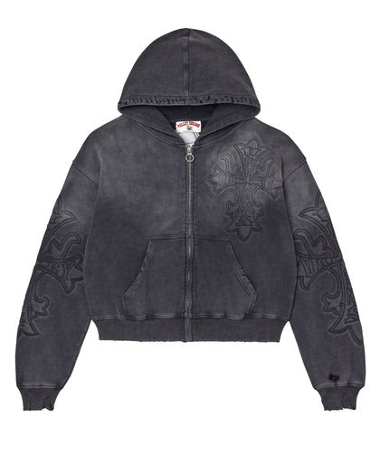 Vale Carver Zip Up Black