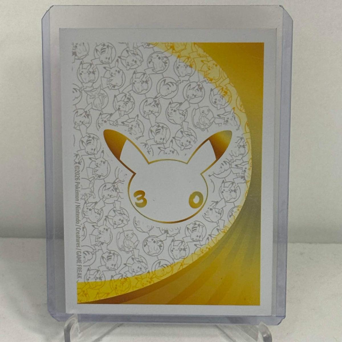 Pokemon 2026 Galarian Meowth Illustration Rare 30th Anniversary Celebration 141/128