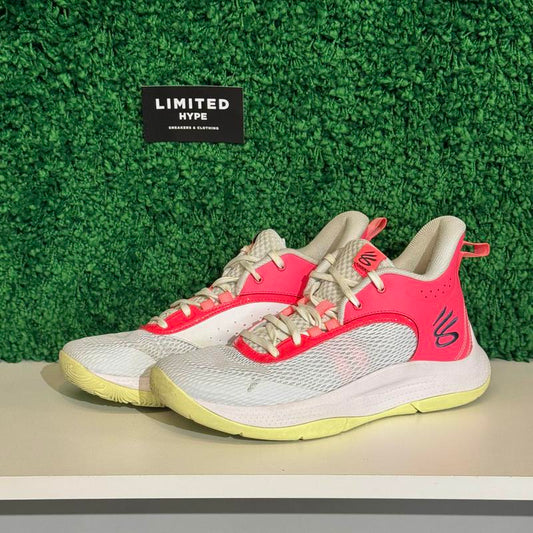 Under Armour Curry 3Z6 Grey Mist Pink Shock