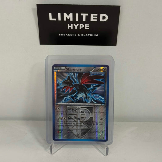 Pokemon 2012 Skarmory Team Plasma Reverse Holo Rare 87/135